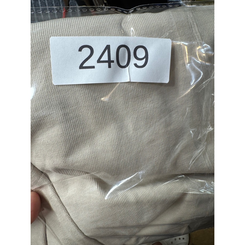 Nike Womens Medium Beige Sportswear Essential Fleece Jogger Pants (2409) - Picture 12 of 12